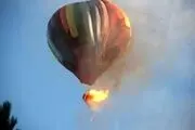 جززییات سقوط مرگبار یک بالن