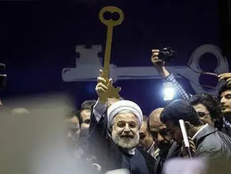 " کلید " روحانی در " قفل " آمارهای احمدی نژاد گیر کرد!