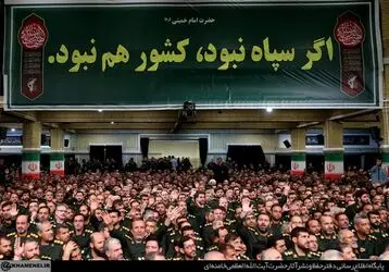 دیدار فرماندهان سپاه پاسداران با رهبر معظم انقلاب 