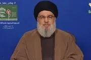 سخنرانی سید حسن نصرالله آغاز شد