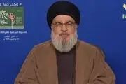 سخنرانی سید حسن نصرالله آغاز شد