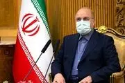 توئیت رئیس مجلس درباره حل مشکلات مرز نشینان