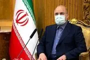 توئیت رئیس مجلس درباره حل مشکلات مرز نشینان
