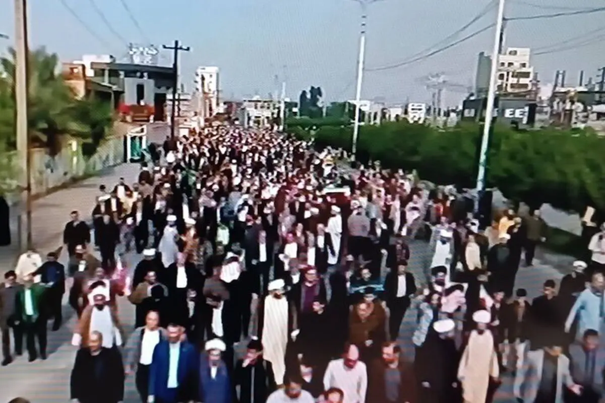 
راهپیمایی سراسری در کشور علیه اغتشاشگران
