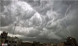 آسمان تهران از عصر امروز بارانی می‌شود