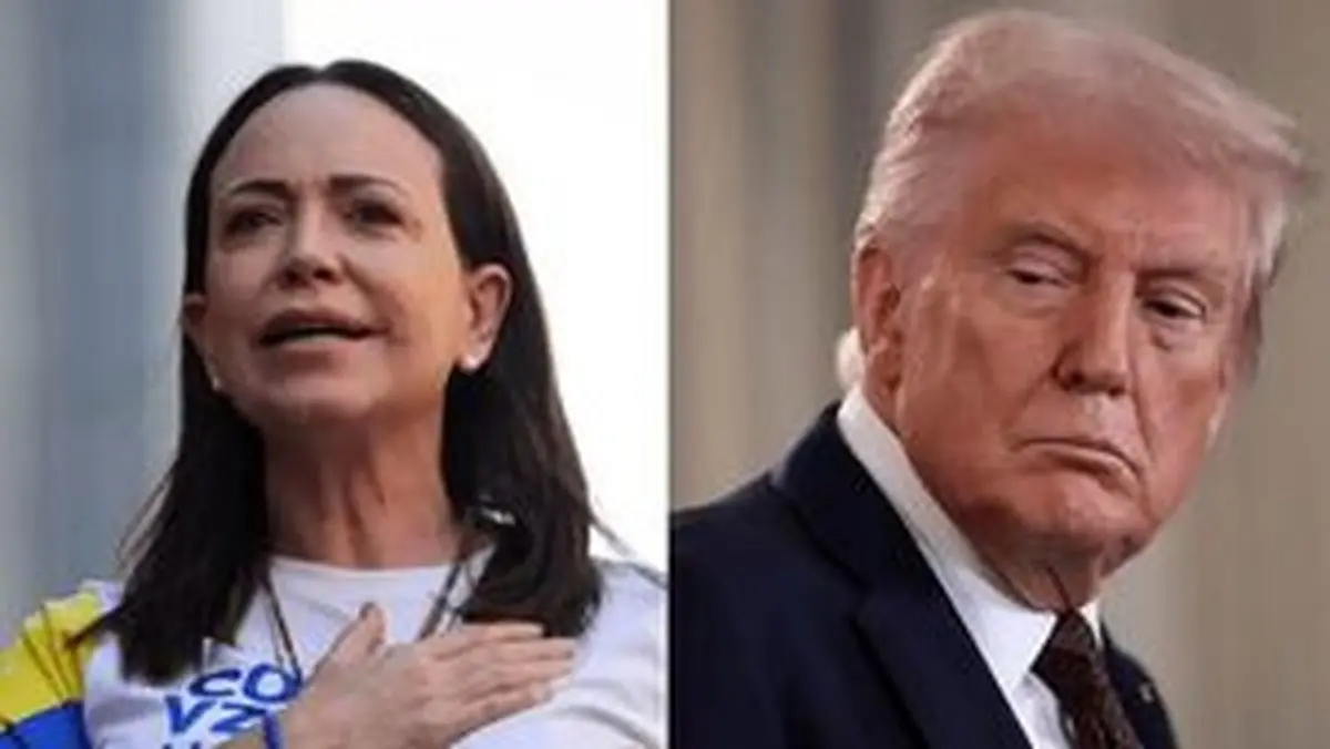 
ماچادو جایزه صلح نوبل خودش را به ترامپ داد
