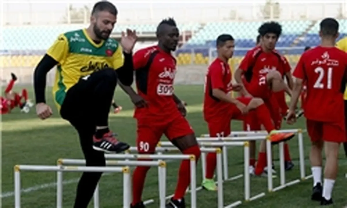 تمرینات پرفشار پرسپولیس ادامه دارد