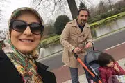 متن عاشقانه مجری مشهور برای همسرش/ عکس