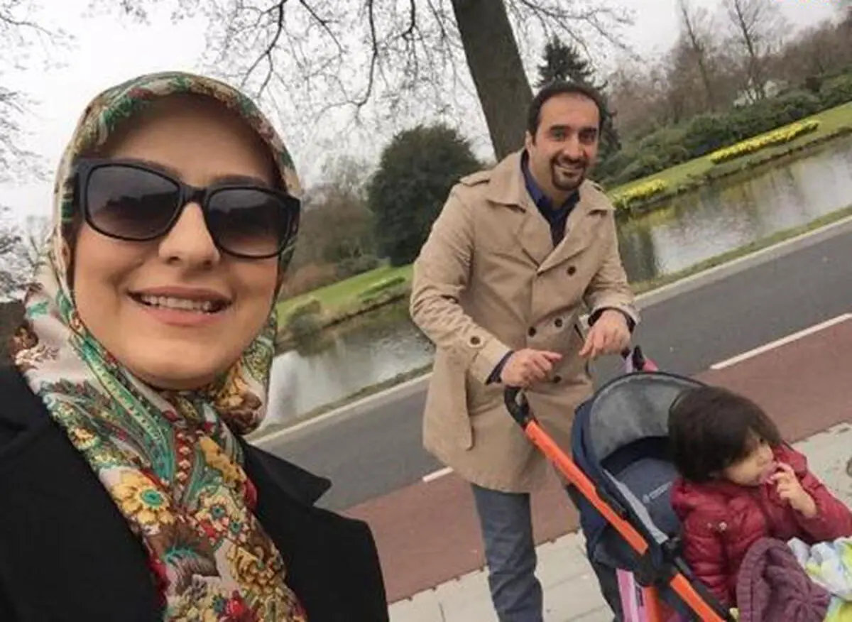 عاشقانه های مجری مشهور برای همسرش/ عکس