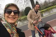 متن عاشقانه مجری مشهور برای همسرش/ عکس