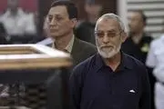 دادگاه جنایی قاهره حکم اعدام رهبر اخوان المسلمین را تأیید کرد