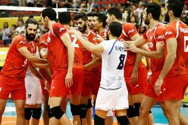 والیبال ایران و آمریکا