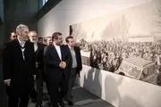 نمایشگاه «آینه در آینه ۲» با حضور وزیر فرهنگ و ارشاد اسلامی افتتاح شد