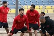 مهمان ویژه تمرین ویژه پرسپولیس پیش از دربی 