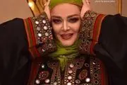 استایل خاص بازیگر زن پرحاشیه در یک مراسم خصوصی/ عکس