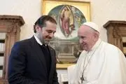 پاپ پس از تشکیل دولت به لبنان سفر می‌کند