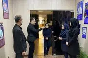 نایب رئیس بانوان فدراسیون جودو که در حملات دشمن دچار جراحت شده بود برگشت