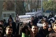 دانشجویان انقلابی دانشگاه تهران تجمع کردند+ عکس