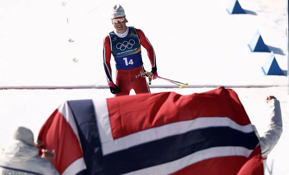 رکورد دست نیافتنی ستاره نروژی با کسب نهمین طلای المپیک زمستانی