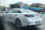  هیوندای سوناتا هیبریدی در تهران/ عکس
