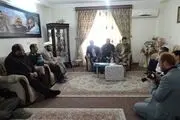 دیدار فرماندار و فرمانده سپاه گرگان از خانواده شهید مدافع حرم+تصاویر
