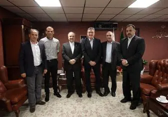 دیدار برانکو و سیدجلال حسینی با وزیر ورزش