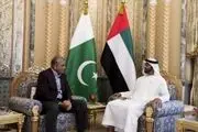 دیدار فرمانده ارتش پاکستان با ولیعهد امارات