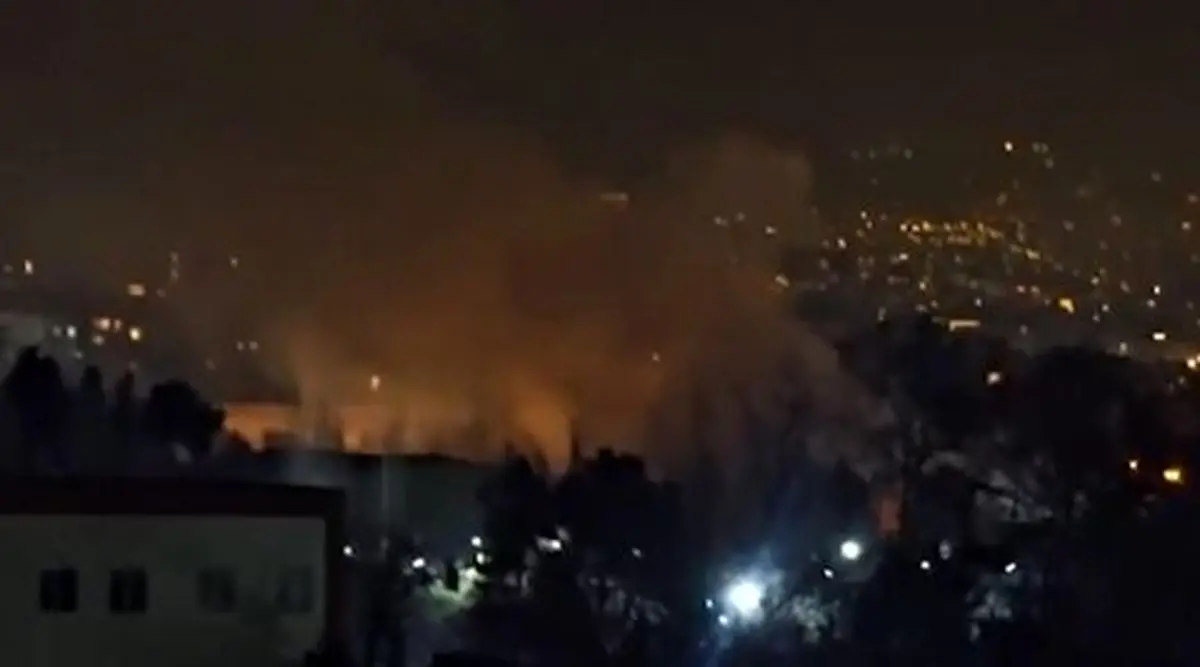 فوری/ جزئیات آتش سوزی در ستاد مشترک ارتش +فیلم