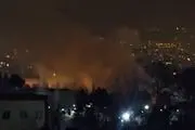 فوری/ جزئیات آتش سوزی در ستاد مشترک ارتش +فیلم