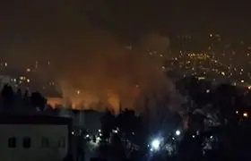 فوری/ جزئیات آتش سوزی در ستاد مشترک ارتش +فیلم