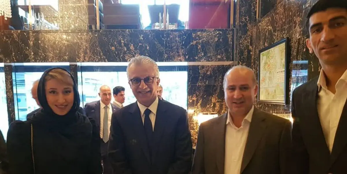 بیرانوند تاج را تا فرودگاه هنگ‌گنگ مشایعت کرد+ عکس