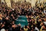  سیل خروشان جمعیت در تشییع قائد شهید امت در عراق/جهانیان شاهد تاریخی ترین تشییع هستند +فیلم و تصاویر