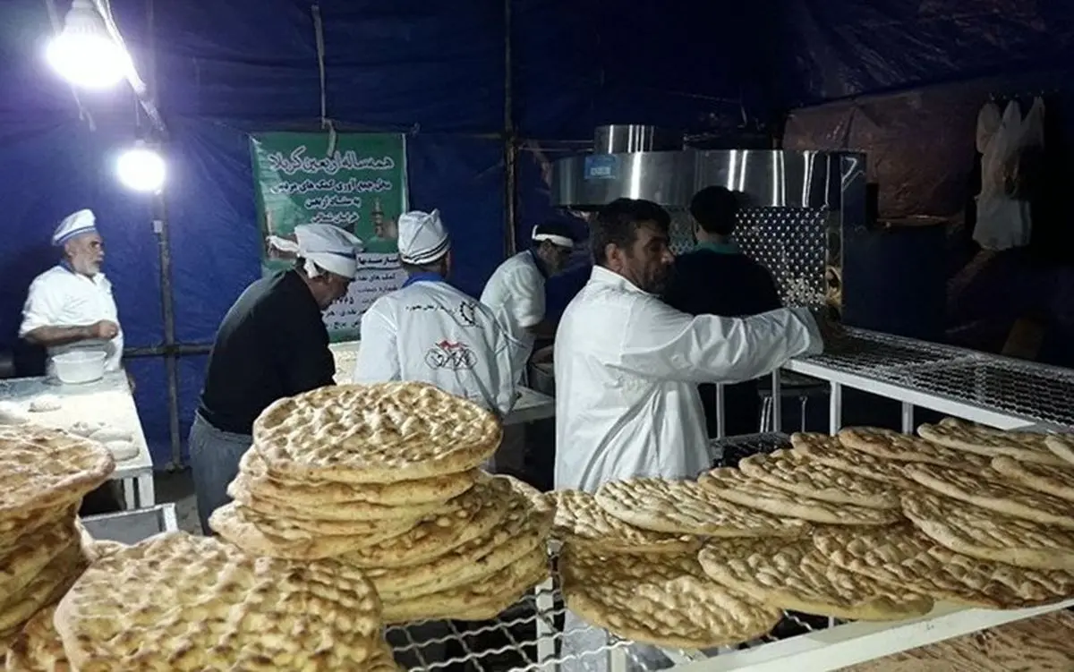 گشت تعزیرات و سازمان حمایت در نانواییهای تهران
