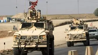 راهی شدن کاروان بزرگ نظامی آمریکا از عراق به سوریه