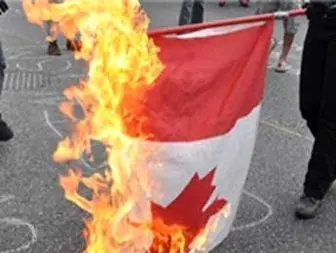 خودسوزی دولت کانادا در ایران