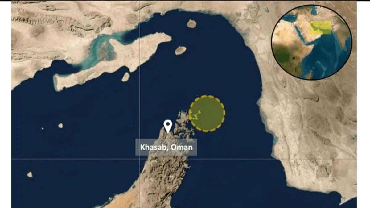 حادثه دریایی دوم در سواحل عمان