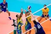 برزیل قهرمان والیبال مردان المپیک شد+تصاویر