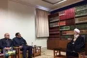 دبیر شورای عالی امنیت ملی با آیت‌الله جوادی آملی دیدار کرد‌ 