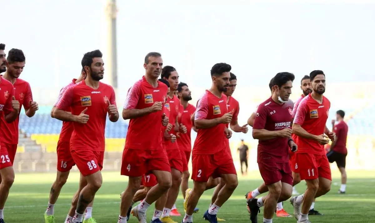 تمرین اختصاصی 6 بازیکن پرسپولیس