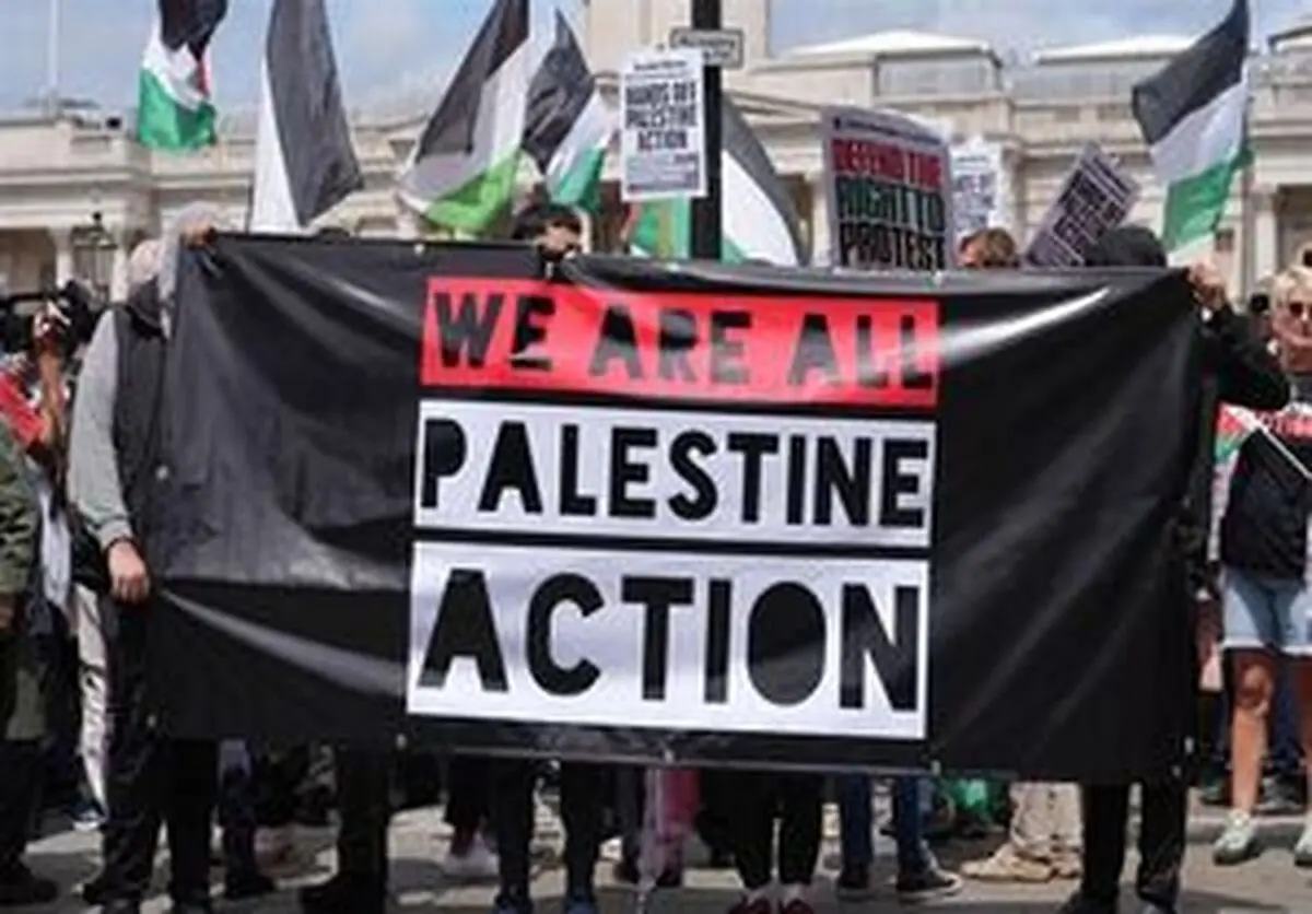 بازداشت ۲۱۲ هوادار فلسطین در لندن