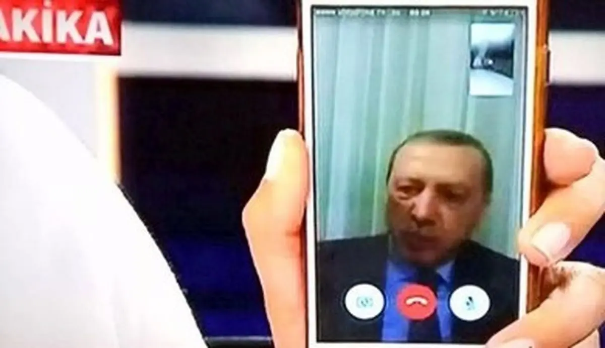 روایت مجری سی ان ان از تماس تصویری با اردوغان