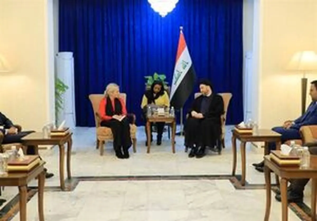 دیدار نماینده سازمان ملل با حکیم