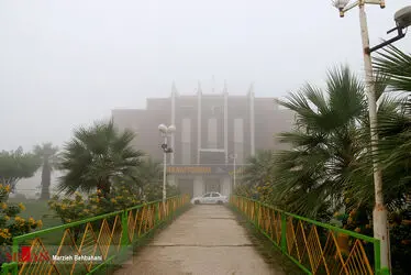 بندر مه آلود