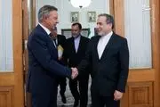  خداحافظی سفیر آلمان با عراقچی