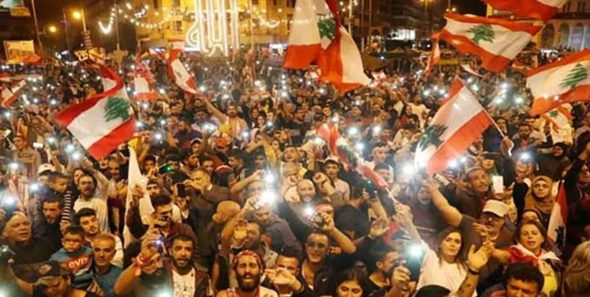 هجدهمین روز تظاهرات در بیروت