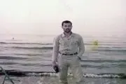 شهیدی که از راه دریا به آسمان رسید
