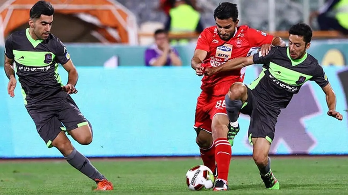پرسپولیس - نساجی؛ جدال شاگردان کالدرون با دروازه بان پرسپولیسی با تم جدایی سرمربی آرژانتینی
