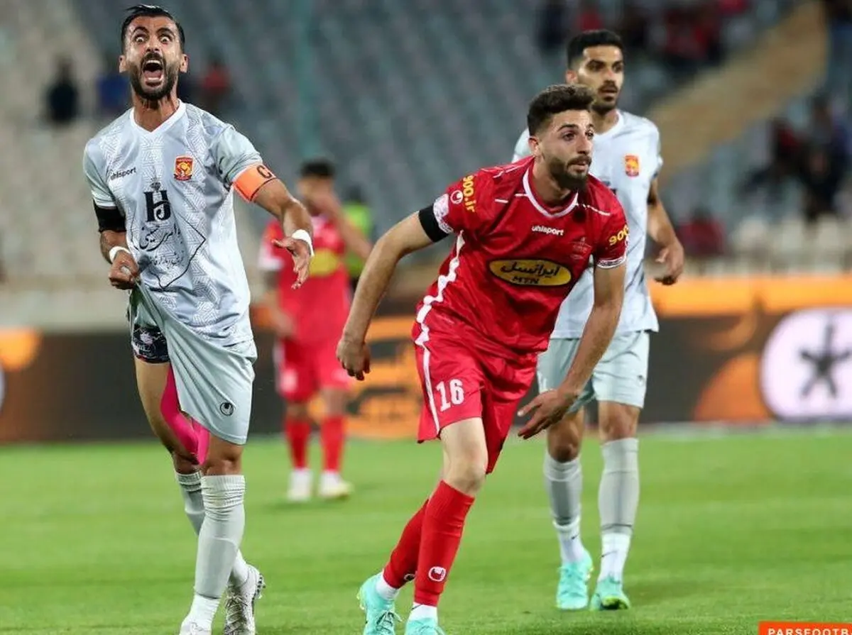 طلسم عجیب ستاره جوان پرسپولیس در لیگ برتر
