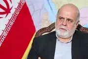 سفیر ایران در بغداد: حمله به پایگاه اسرائیل، برای دفاع از امنیت ایران بود