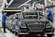 کاهش فروش جهانی خودروسازان کره جنوبی در ماه اکتبر